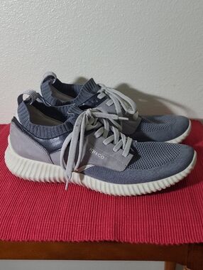 Gray Knit IGI & CO Lace-Up Men's Sneakers